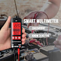 Miniatyrbillede 4 af 5: A1 Fuldautomatisk Anti-Burn Intelligent Digital Multimeter, Auto Registrerer Nul- og Strømførende Ledninger Tester Berøringsfri Spændingstester, Måler Præcist