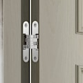 Miniatyrbillede 2 af 5: Usynlige hængsler, skjulte hængsler til møbelhardware foldedør, 2 stykker 118mm*28mm