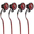 Miniatyrbilde 3 av 5: LED Lys Frontlykter Spotlight for -4 TRX6 Axial SCX10 SCX24 1/10 1/24 RC Bil Lastebil Dekorasjonsdeler 4LED C