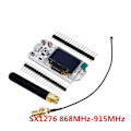 Miniatyrbild 5 av 5: SX1276 SX1278 ESP32 LoRa 868MHz/915MHz 0,96 tum Blå OLED-skärm Bluetooth WIFI-kit 32 Utveckling