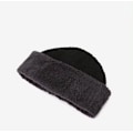 Miniatyrbillede 5 af 5: Mænds vinterdragt med varm og moderne strikket hue, jakke og handsker, one size fits all, akryl Grey L
