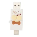 Miniatyrbillede 3 af 5: USB 3.0 Flashdrev Multifunktionel Sød Innovativ Plug and Play Højhastigheds Dataoverførsel USB Hukommelsesflashdrev til Mobiltelefoner Computer 64GB
