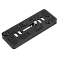 Miniatyrbilde 1 av 5: 10CM Hurtigutløserplate Aluminiumslegering 1/4 Tommers Skruehull Standard for Arca Mount Kamera Utvidet Hurtigutløserplate Adapter
