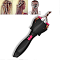 Miniatyrbilde 1 av 5: Elektrisk hårfletter, automatisk rask Twist Twister hårfletting maskin, Smart DIY Magic hårstyling verktøy ruller hårfletter verktøy julegave