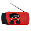 Miniatyrbild 2 av 5: Nödhandvevradio, Solcellsradio, Dynamo Radio, Nödmobiltelefonladdare