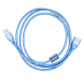 Miniatyrbilde 1 av 5: Data-kabel hann til hunn Dobbel skjermet USB 2.0 forlengelseskabel for dataoverføring 5 meter