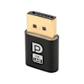 Miniatyrbild 1 av 5: 4K Displayport Dummy Plug DP Display Adapter EDID Headless Ghost Emulator Skrivbordstillbehör för P