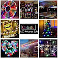 Miniatyrbild 4 av 4: Färgade LED-lampor 3W 220V/50HZ Bajonettlampor Girlang Färgade LED-lampor Flerfärgade, 40-pack