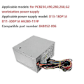 Miniatyrbillede 2 af 5: Chassis Strømforsyning til 300W PSU til Desktop Workstation 24 Pins Strømforsyning D13-18