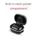 Miniatyrbillede 3 af 5: Etui til B&O Play Beoplay E8 Headset i PU Læder - Stødabsorberende Beskyttelse