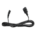 Miniatyrbillede 3 af 5: IEC320 C14 til IEC320 C7 Strømkabel 10A 250V 2500W IEC320 C14 Han til IEC320 C7 Hun Strømkabel Kabel 100?250V 9,8ft
