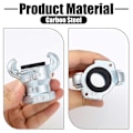 Miniatyrbillede 5 af 5: 4 Sæt NPT Jern Luft Slange Fitting 2 Lug Universal Kobling Chicago Fitting til Hun og Han Ende (