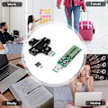 Pikkukuva 1 / 5: USB-C-testaaja, 2-in-1 Type C USB-testaaja värillisellä IPS-näytöllä, digitaalinen multimetri, jännite, virta, teho, lämpötila, latausohjelman kanssa