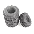 Pikkukuva 1 / 5: 4 kpl 115 mm 2.2 kumiren suuret renkaat pyörille 1/10 RC-maastokiipeilyautolle Axial Wraith Scx10 Capra Traxxa