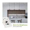 Miniatyrbild 3 av 5: LED-dimmerströmbrytare, infälld dimmer för dimbara LED och halogen, 5-300 W dimmerströmbrytare LED, Ph