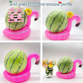 Miniatyrbillede 4 af 5: Flamingokops Holder, Oppustelig Drikkeholder Til Pool, Whirlpool, Strand, Flydebrikker, Vandlegetøj, Hawaiiansk Luau Festpynt (12 Pak)