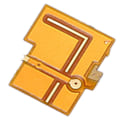 Pikkukuva 3 / 5: Emoleväkortin liitäntälevy DATA1 Flex-kaapelilevylle CPU-siru Switch-akkukestolle HAC?001?01 toinen sukupolvi