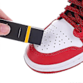 Miniatyrbillede 3 af 5: Sneaker Dekontamineringsviskelæder Speciel Mat Viskelæder Til Glans Hvide Sko Afkalkning Simpel Let At Bruge Skosværte Tilbehør