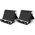 Miniatyrbilde 1 av 4: Justerbar mobiltelefonholder til skrivebord, kompatibel med iPhone 13 12 Pro Max 11 SE XS XR 8 Plus 6 7 Samsung Galaxy Note20 S20 S10 S9 S8, sammenleggbar
