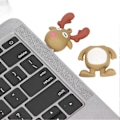 Miniatyrbillede 4 af 5: USB-nøgle Let Bærbar Sikker Pålidelig Flot PVC Jule USB-nøgle 32G