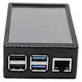 Miniatyrbillede 5 af 5: 3,5 tommer TFT LCD berøringsskærm 320X480 opløsning ABS kabinet + touchpen til Raspberry Pi 4 B