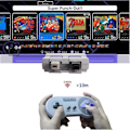 Pikkukuva 4 / 5: Langaton peliohjain 2.4G Gamepad Joypad Joystick Yhteensopiva SNES Mini PC Window