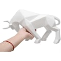 Miniatyrbillede 2 af 4: 2024 Tyrestyr Statue Ko Statue Harpiks Tyrestyr Skulptur Moderne Hjem Decor Hotel Ko Ornament Cafe Dyr Statue