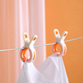 Miniatyrbillede 3 af 5: 9-pak strandhåndklædeclips til strandstole og poolstole, stærke silikone-plastclips holder håndklæder fra at blive blæst væk af vinden