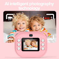 Miniatyrbillede 2 af 5: Instant Print Børne Digitalkamera 32G Hukommelseskort Børnefotografering og Videokamera Purple