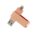 Pikkukuva 1 / 4: 256 Gt:n USB-muistitikku, Ulkoinen USB 3.0 -muistitikku MFI-salaman, USB 3.0, USB C 3-in-1 Pink