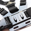 Miniatyrbillede 3 af 5: Brystmonteret Selebånd til GoPro Hero 7 6 5 4 3 3 Black Silver Fusion og med J-krog - Fuldjusterbar Båndstørrelse