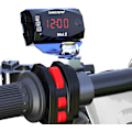 Miniatyrbillede 1 af 5: Universal Motorcykel Speedometer - Digitalt Ur Voltmeter Termometer