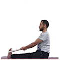 Miniatyrbillede 5 af 5: Yoga Strap med Holdbar Spænde | Justerbar Yoga Bælte til Daglig Strækning, Yoga, Pilates