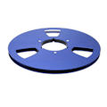 Miniatyrbilde 2 av 5: Tomt båndspolereplacement 10 tommer åpen spole opptakspole for Ampex Grand Master 456 lydspoler for 1/4 tommers bånd blå