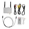 Miniatyrbilde 1 av 5: Bluetooth lydmottaker-sender for Toslink koaksial trådløs Bluetooth lyd digital til analog konverter