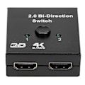 Miniatyrbillede 4 af 4: HD Multimedia Interface 2 Indgange til 1 Udgange Switch HD Multimedia Interface Splitter To-vejs HD Multimedia Interface Switcher Support 4K