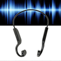 Miniatyrbillede 4 af 5: Knogleledning Bluetooth Headset Memory Titanium Alloy Lav Latency Justerbar Trådløs Hovedtelefon til Sport Spil