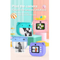 Miniatyrbillede 5 af 5: Instant Print Børne Digitalkamera 32G Hukommelseskort Børnefotografering og Videokamera Blue