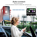 Pikkukuva 3 / 5: Carplay Langaton Älylaatikko Autosovitin Android AI Box Carplay Dongle Plug Langaton Auto A