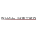 Pikkukuva 1 / 5: 3D Dual Motor -tarrat, auton takaluukun merkki, tarra Tesla Model 3 2017-2020, Decora