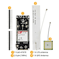 Pikkukuva 3 / 5: -Call A7670 4G 2G ESP32 Kehityskortti A7670E LTE GSM-verkko ESP32-WROVER-E WiFi Bluetooth Langaton Moduuli