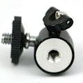 Miniatyrbild 4 av 4: Mini 1/4\" 360° Svängbart Kulhuvudskruv Stativ Dslr Kulhuvud Stativ För Kamera Shytmv