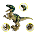 Miniatyrbillede 5 af 5: 8 Stykker Jurassic World Dinosaur Tyrannosaurus Rex Figur Byggelegetøj Blokke Bedste Børnegaver