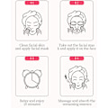 Miniatyrbilde 5 av 5: 10 stk BIOAOUA Rose Hyaluronsyre VE Maske Rose 10 pcs