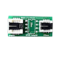 Miniatyrbild 1 av 5: QFN8 /WSON8/MLF8/MLP8/DFN8 till DIP8 Universal Två-i-ett Socket/Adapter för både 6X5MM och 8X6MM Chip