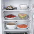 Miniatyrbild 5 av 5: Förvarings Påsar för Färska Varor, Matförvarings Påsar Plasttätnings Påsar Matöverdrag (200 ST)