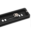 Miniatyrbilde 2 av 5: 10CM Hurtigutløserplate Aluminiumslegering 1/4 Tommers Skruehull Standard for Arca Mount Kamera Utvidet Hurtigutløserplate Adapter