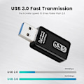Miniatyrbild 3 av 5: 1200Mbps 5Ghz Wifi USB Wifi-adapter USB 3.0 Wi-fi-adapter Ethernet Wi Fi-antenn Dual Band 2.4G&5G Wifi-modul för PC Laptop Bluetooth-sändare
