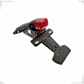 Miniatyrbillede 3 af 5: Til Yamaha Xg250 Xg 250 Tricker Blinklys Bagskærm Mudguard Mudflap Nummerplade Baglygte Støtte Blinklys Holder