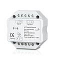 Miniatyrbild 2 av 5: LED-dimmerströmbrytare 2.4G Trådlös RF Fjärrkontroll Dimbar Tryckbrytare Smart Wifi Dimmer för LED-lampa Ljus